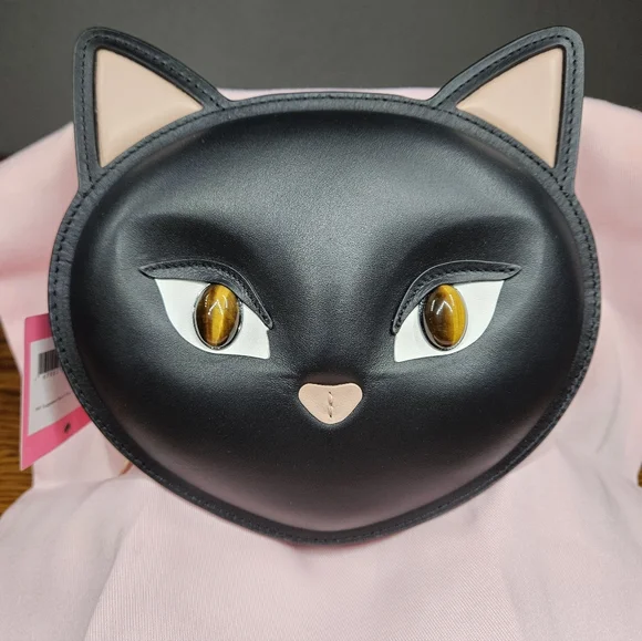 Kate Spade Meow Cat Crossbody NWT - Picture 1 of 9